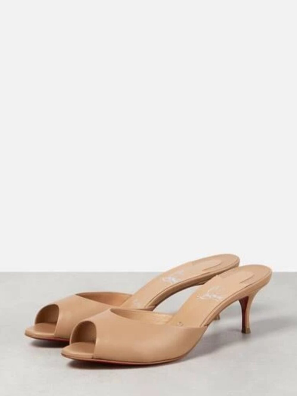 Christian Louboutin Women’s Me Dolly leather mules
